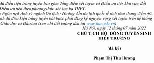 Đại Học Văn Hoá Hà Nội Điểm Chuẩn Học Bạ